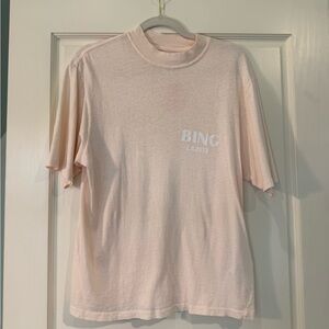 Anine Bing Soft Pink Tee